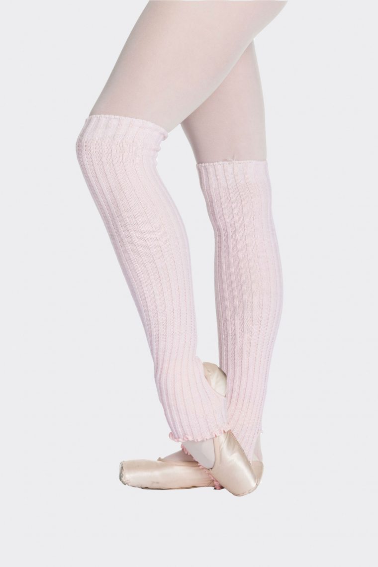 legwarmers pale pink