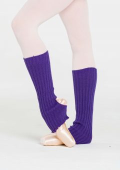 legwarmers dark purple
