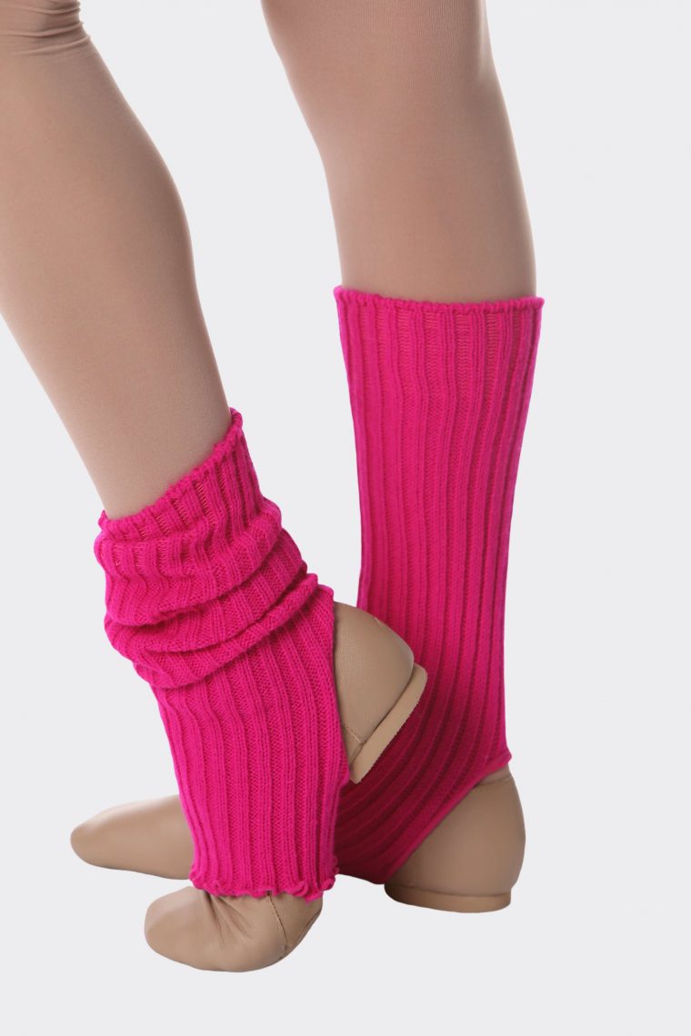 legwarmers small fuchsia