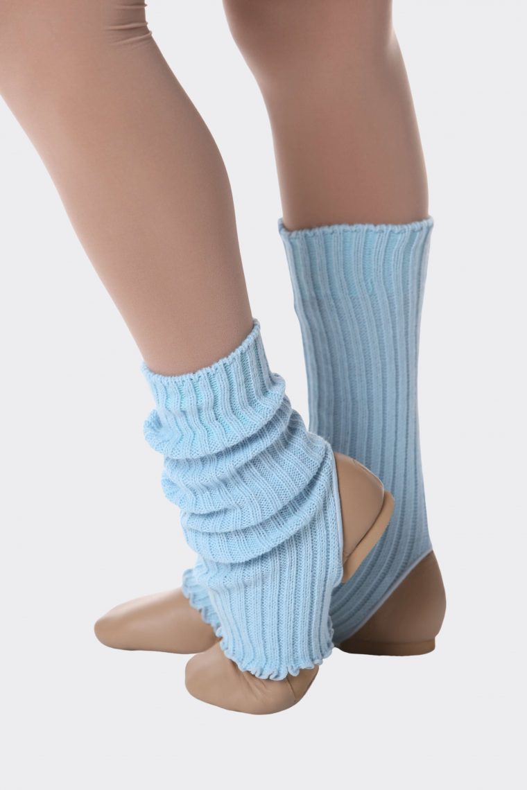 legwarmers small blue