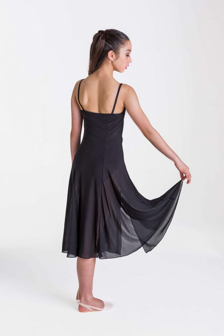 Elemental lyrical dress black