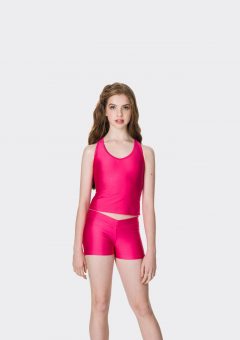 t-back singlet top fuchsia
