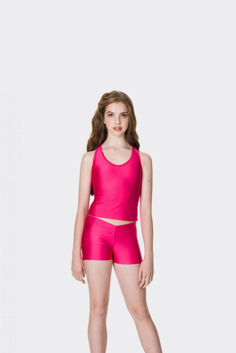 t-back singlet top fuchsia