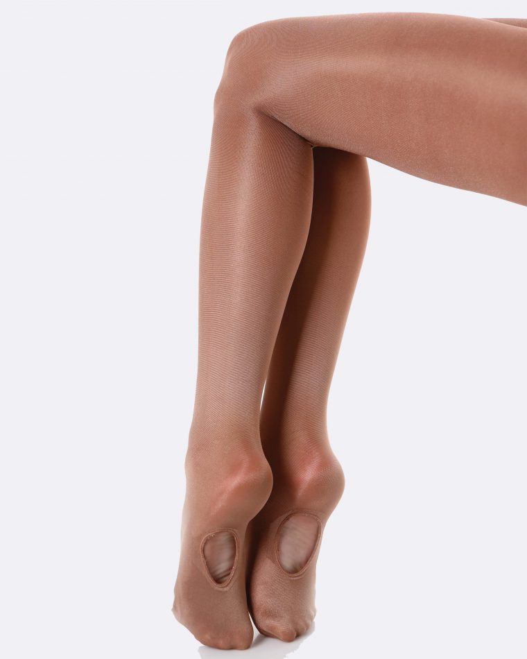convertible shimmer tights