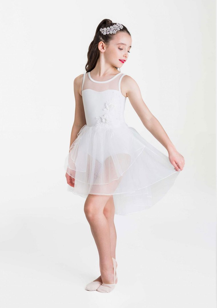 angelic lyrical dress white