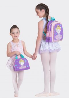 ballerina star backpack and carry bag