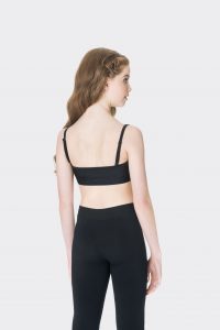 camisole crop top black