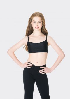 camisole crop top black