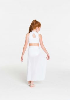 cabaret crop top white