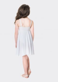 Sequin lyrical dress White