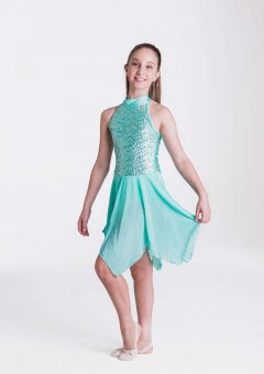 Pastel essence dress mint