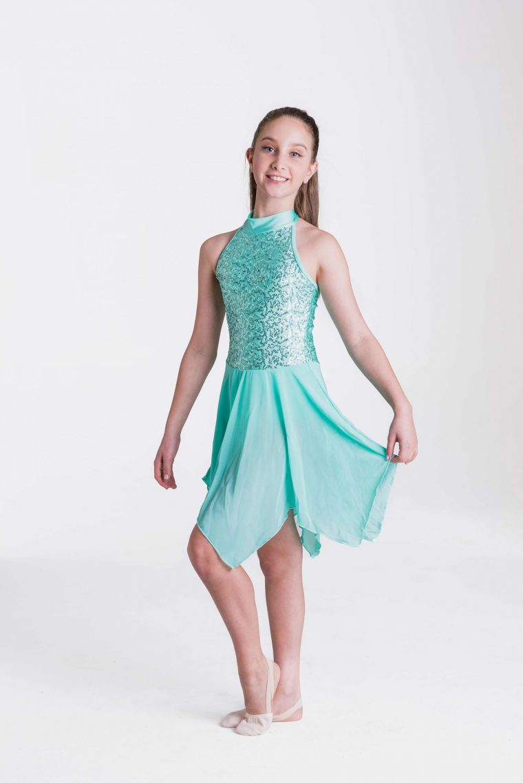 Pastel essence dress mint