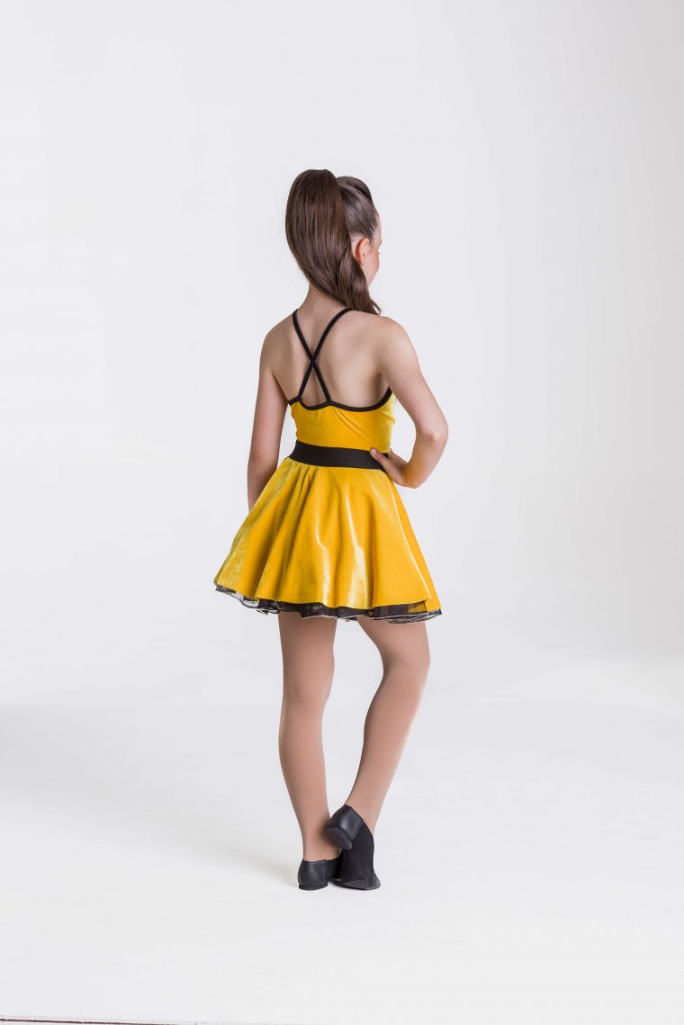 Rock & Roll dress yellow