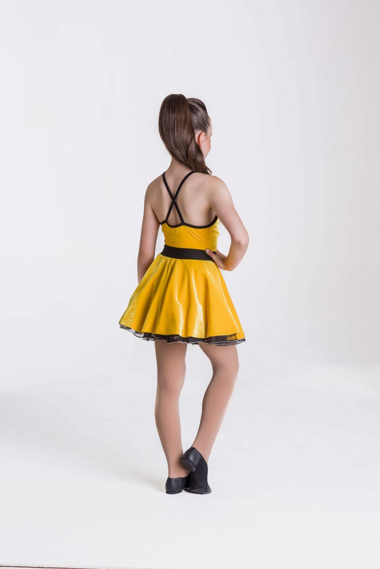 Rock & Roll dress yellow