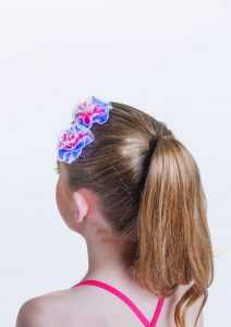 Candy girl hair piece red