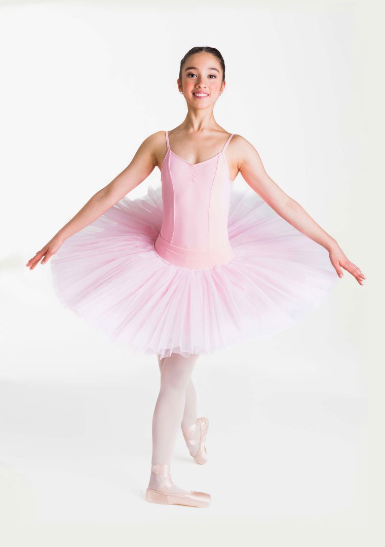 half tutu ballet pink