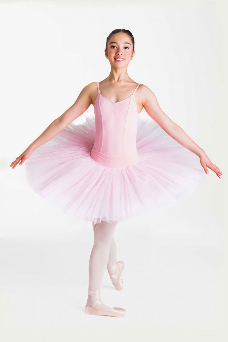 half tutu ballet pink