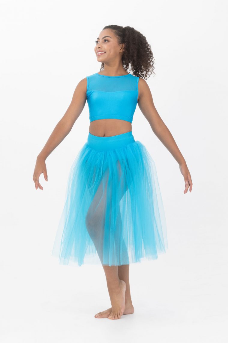 dream romantic tutu skirt turquoise