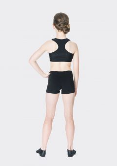 cotton hot short black