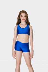 Nylon hot shorts Royal Blue