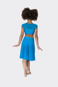 inspire mesh skirt turquoise