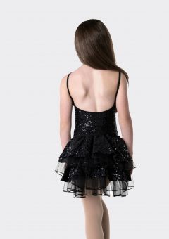 stepping out detachable bustle black