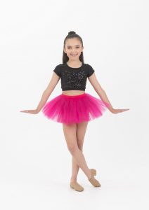 tutu skirt fuchsia