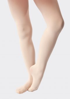 footed tights theatrical pink