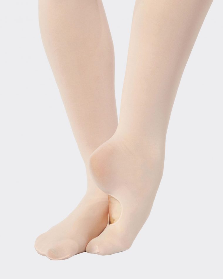 convertible dance ballet tights theatrical pink