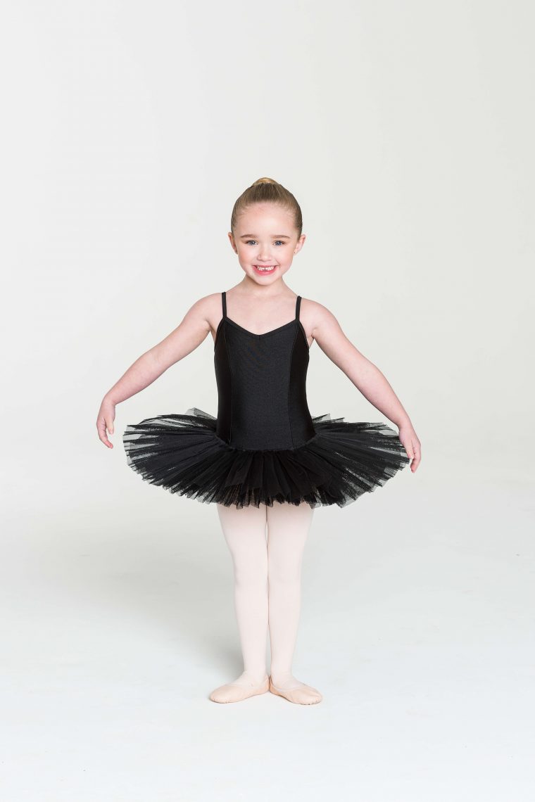 4 layer tutu black