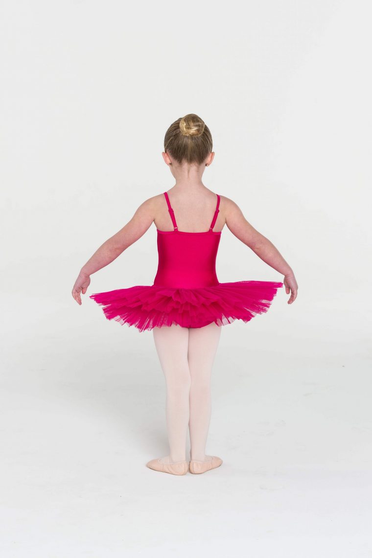 4 layer tutu fuchsia