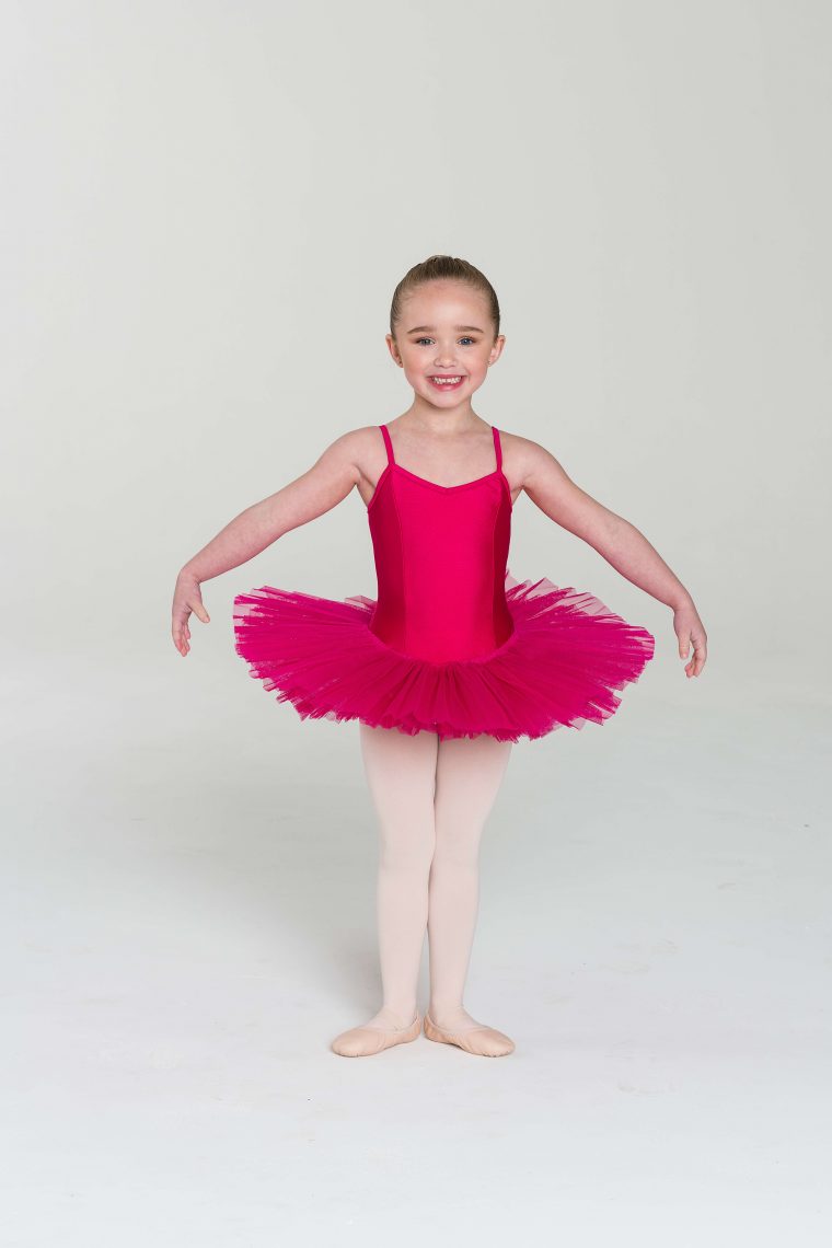 4 layer tutu fuchsia