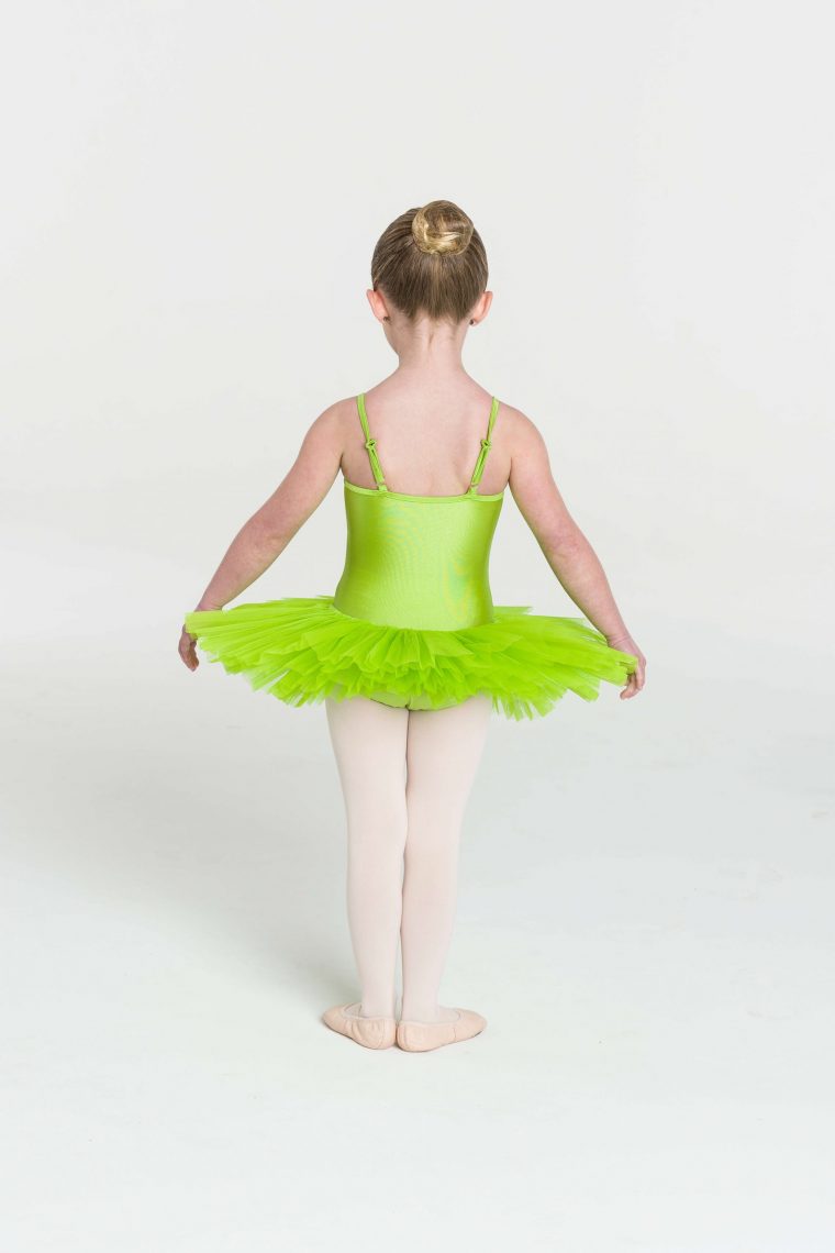 4 layer tutu lime