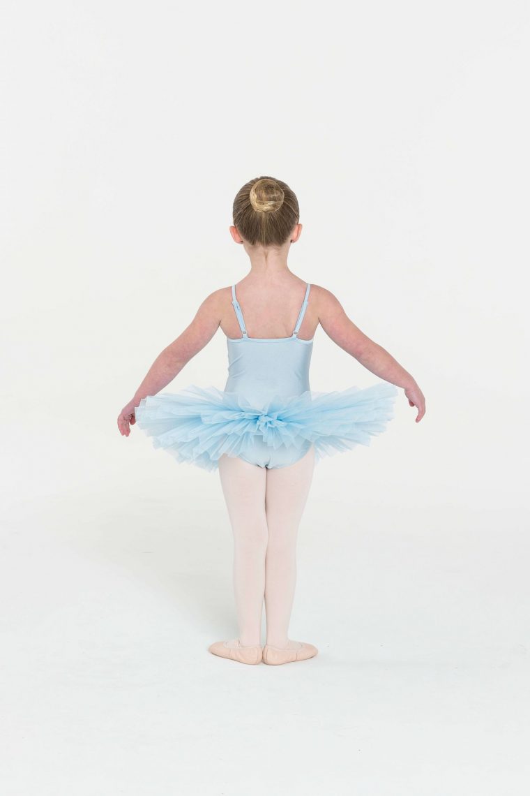 4 layer tutu pale blue