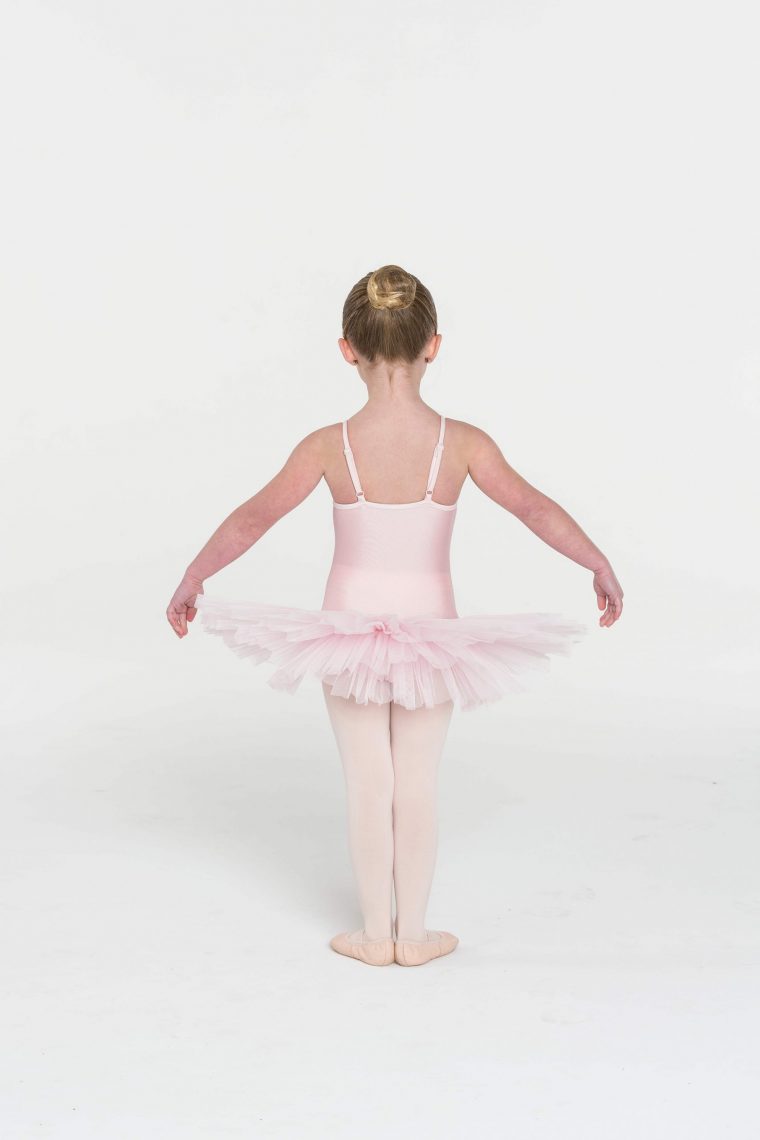 4 layer tutu pale pink