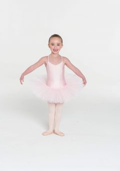 4 layer tutu pale pink
