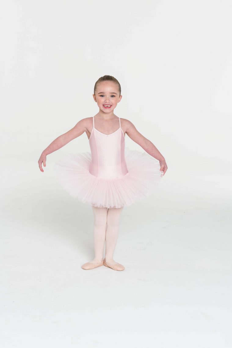 4 layer tutu pale pink