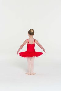 4 layer tutu red