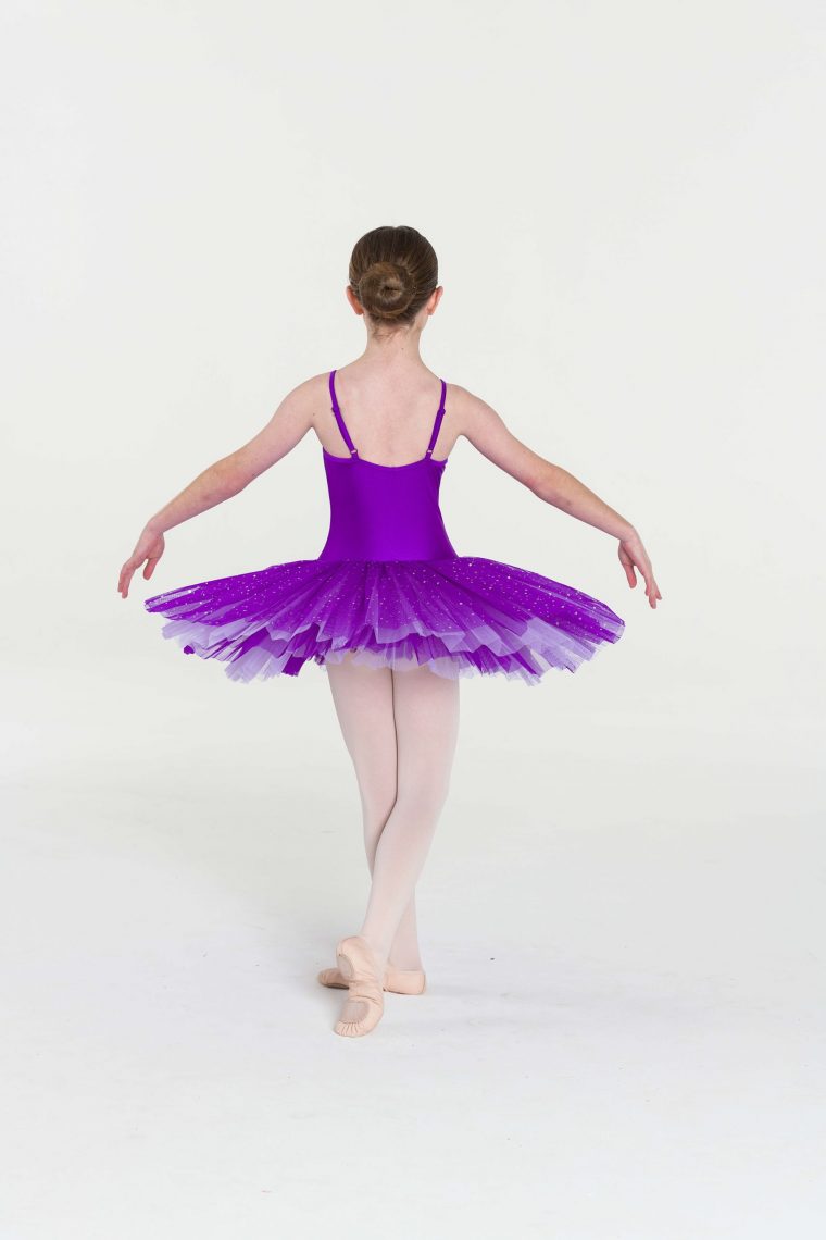 two toned sparkle tutu purple