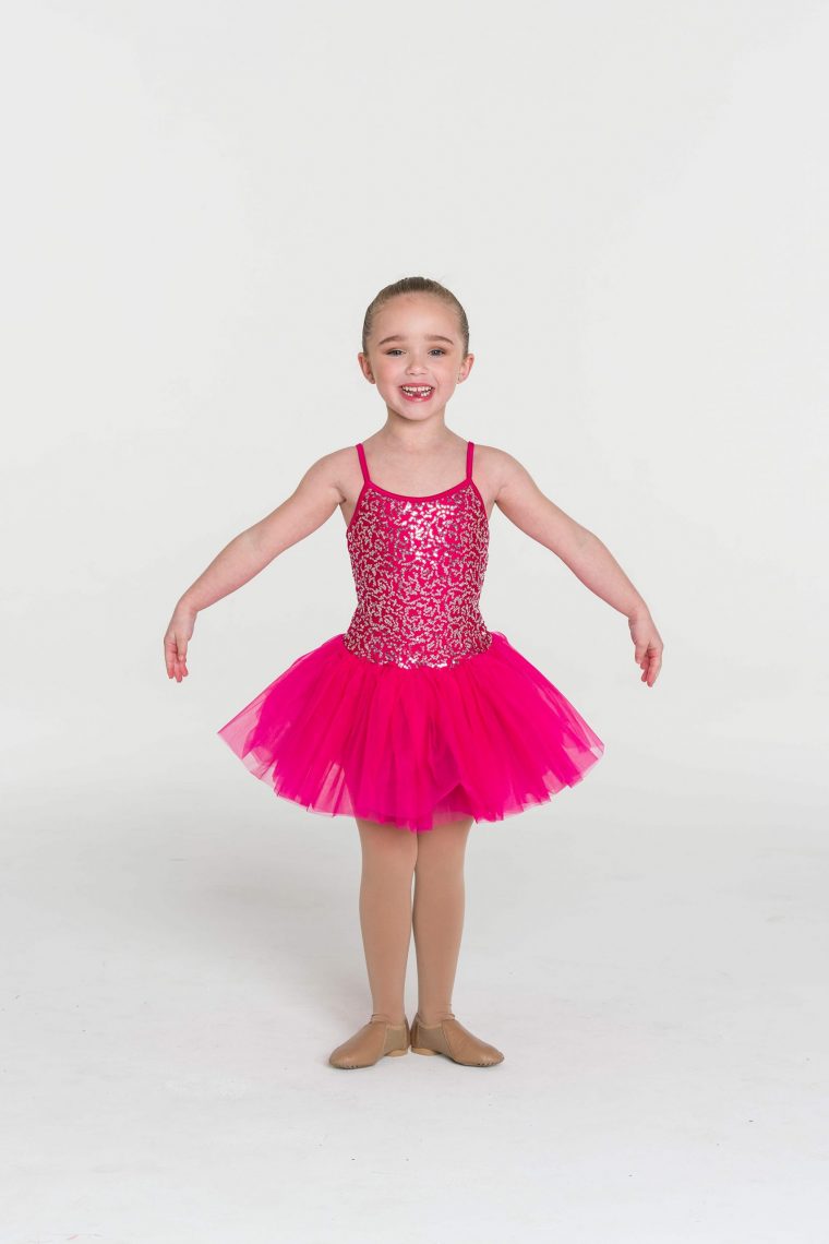 sequin tutu dress fuchsia