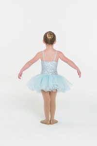 sequin tutu dress pale blue