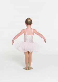 sequin tutu dress pale pink