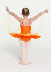 butterfly magic tutu orange