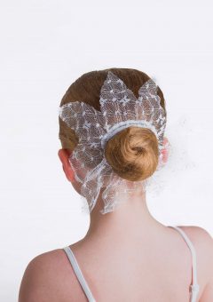 snowflakes tutu hairpiece
