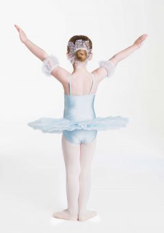 snowflakes tutu pale blue