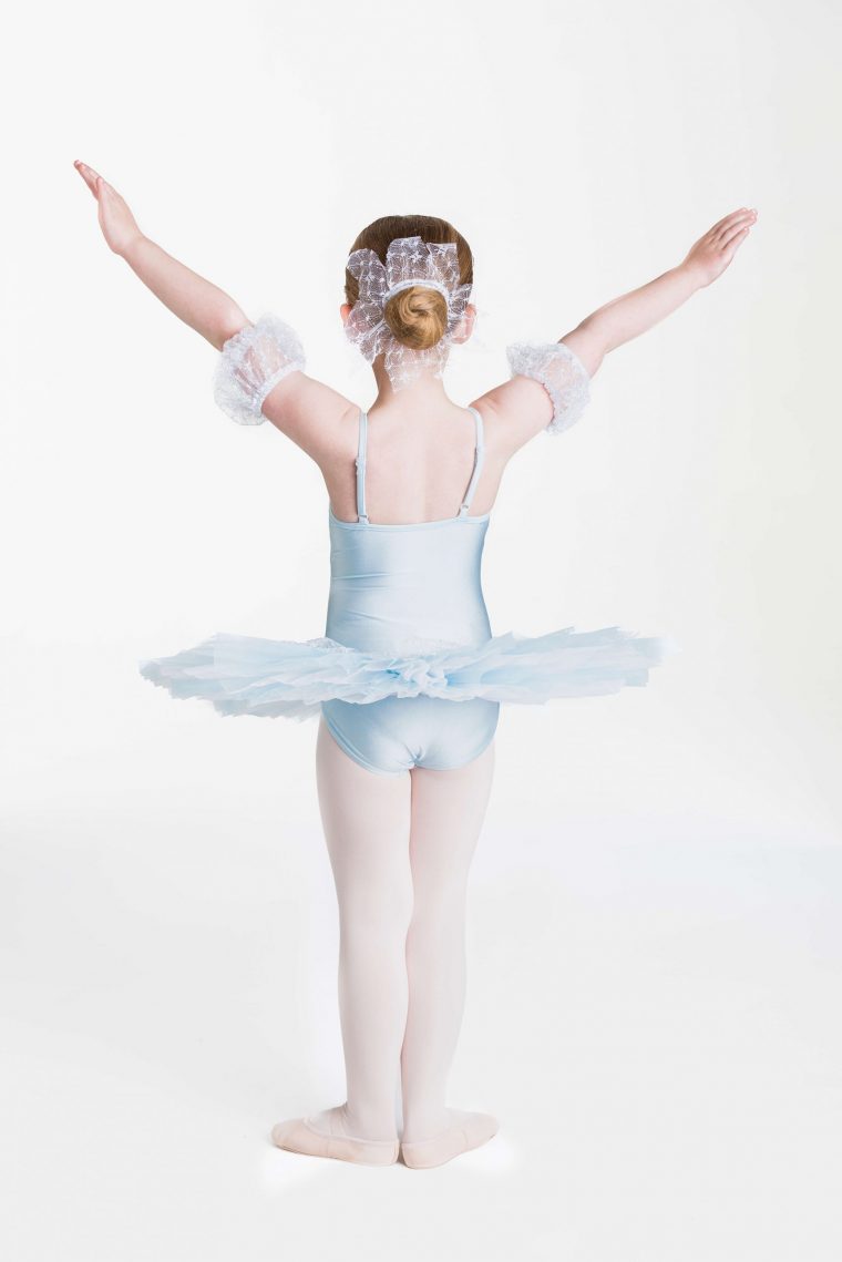 snowflakes tutu pale blue