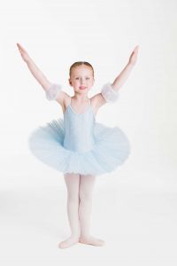 snowflakes tutu pale blue