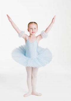 snowflakes tutu pale blue