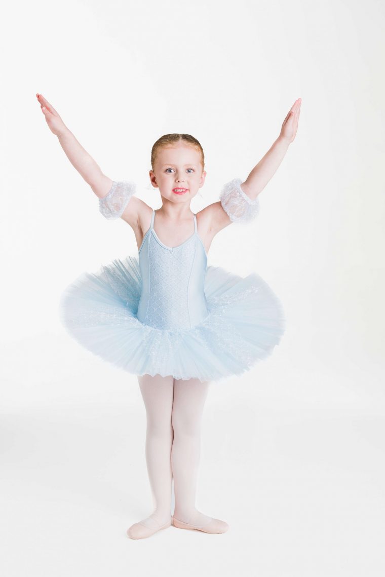 snowflakes tutu pale blue