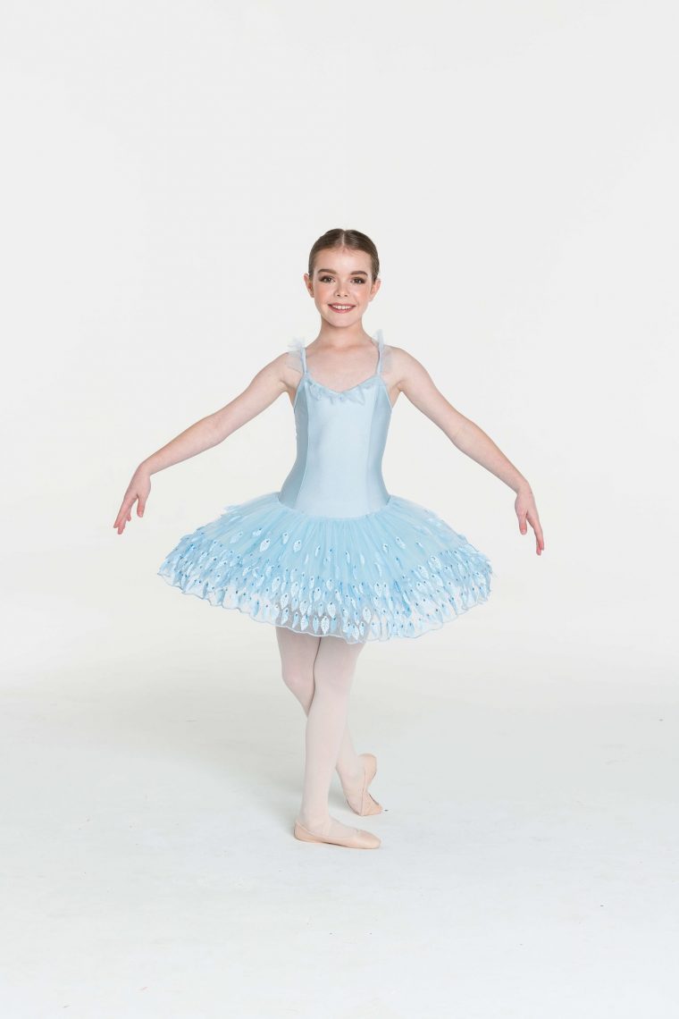 seasons tutu winter pale blue